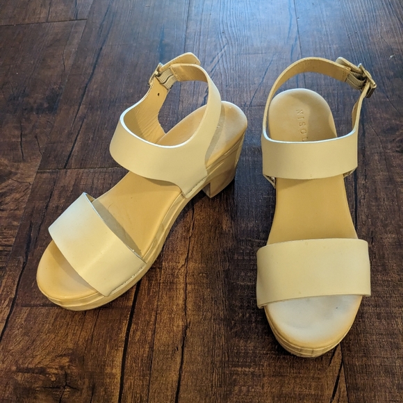 NISOLO All-Day Open Toe Clog color bone - Picture 6 of 9